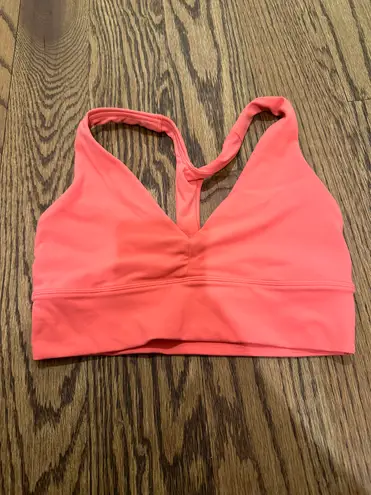 Athleta Coral Pink  Sports Bra