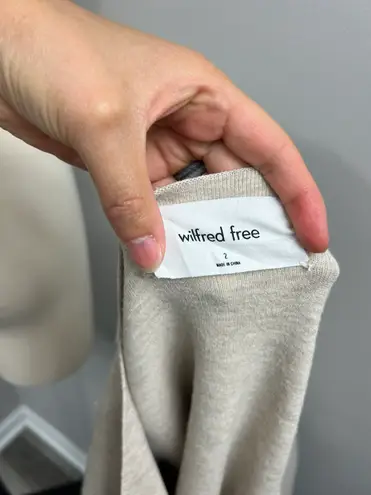 Wilfred Free Cream Tunic Sweater