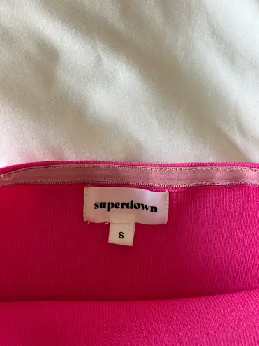 superdown Mini Pink Ombré Dress