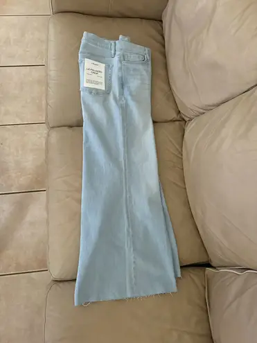 Frame Anthro Le Palazzo High-Rise Crop Wide-Leg Jeans