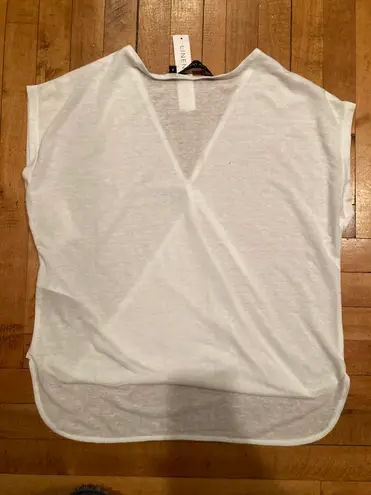 White Linen Tank Top Size M