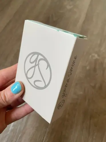 Gemma Simone Aqua Beaded Lariat layered necklace rose gold turquoise color NEW