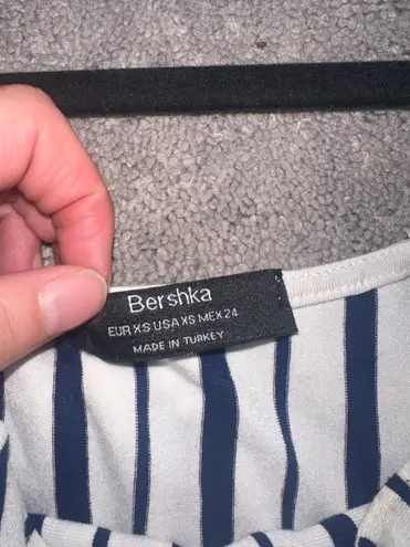 Bershka Striped Jumpsuit