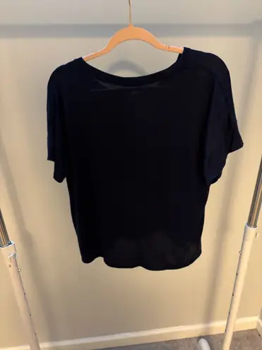 Ande Blue Boxy Soft Tee Size M