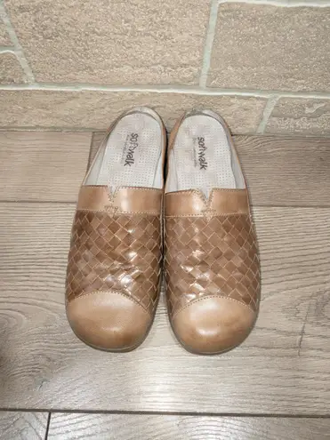 Softwalk San Marcos Woven Slip-on Mules