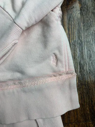 Free People Movement Only One Hoodie Pink Medium