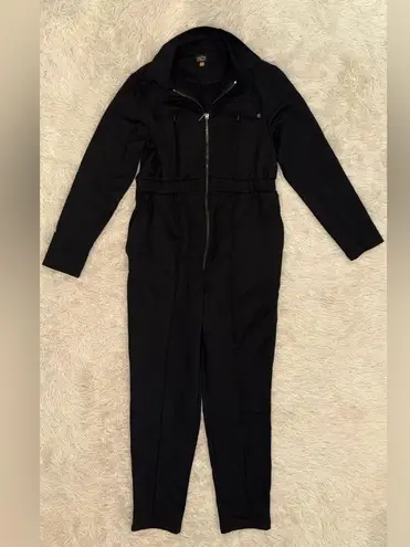 NEW Cache Coeur Pablo Long Sleeve Maternity Nursing Black Jumpsuit sz S