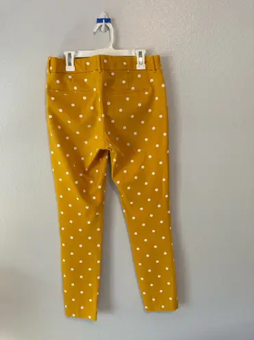 Old Navy Yellow Polka Dot Pants