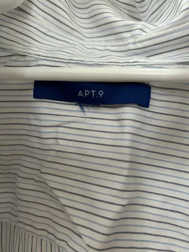 Apt. 9 . Striped Long Sleeve Button Down