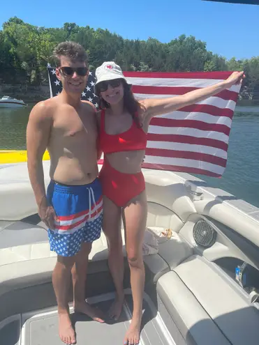 Kona Sol Red One Piece Swimsuit thumbnail 4