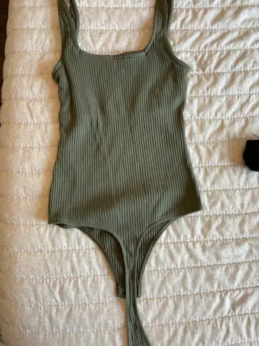 Hollister Olive Green Bodysuit