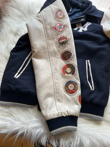 New York Yankees Bomber Blue Size L