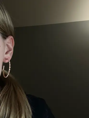 Kendra Scott Rose Gold Hoops