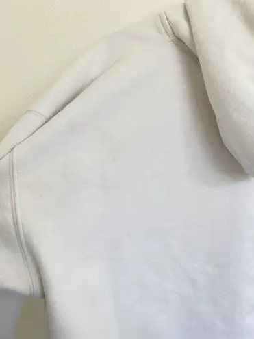 Brandy Melville White Crystal Hoodie 