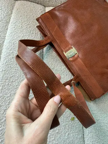 Salvatore Ferragamo vintage leather Tote