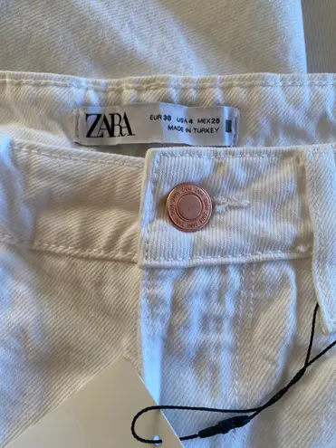 ZARA White Jeans