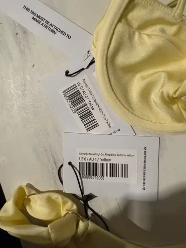 Princess Polly  Yellow Bikini Set