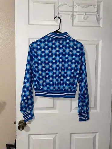 Free People Movement NWT Top Seed Printed Tennis Jacket