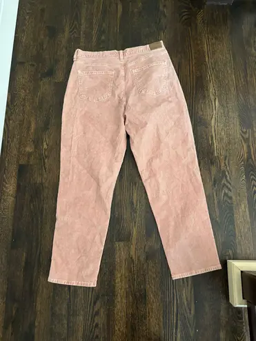 American Eagle pink corduroy pants