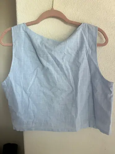 Petal and Pup Linen Top