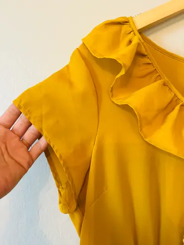 Downeast tops basics NWT beach hill top nugget gold size L