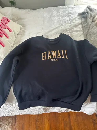 SheIn Navy Crewneck