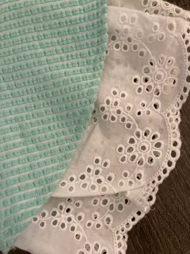 Elle 3/4 Ruffle Sleeve Blouse Top Size M