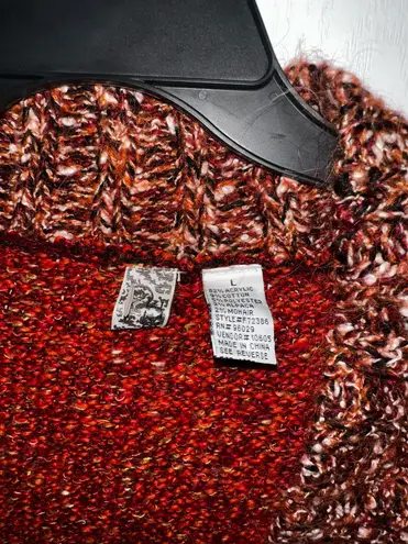 BKE Women’s Multi Colored Button Front Sweater Sz L. 7064