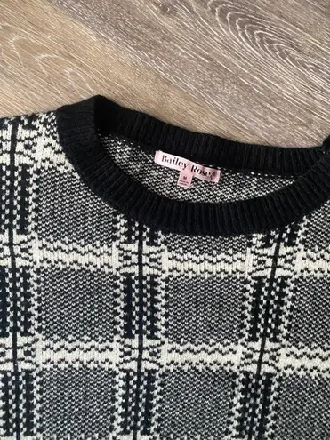 Grey Bandit Plaid Sweater