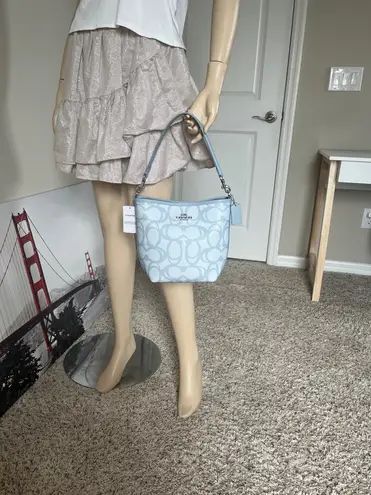 Coach City Bucket Bag In Sketch Signature Canvas