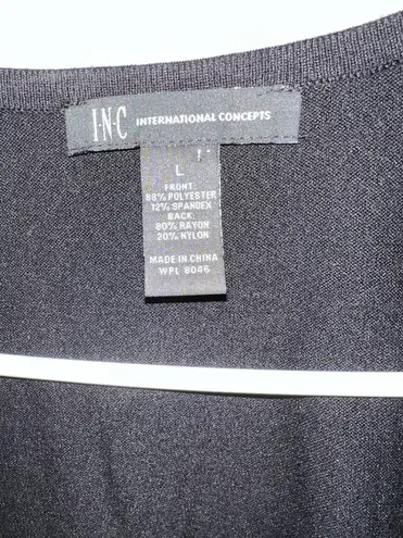 INC Faux Suede Fringe Western Vest