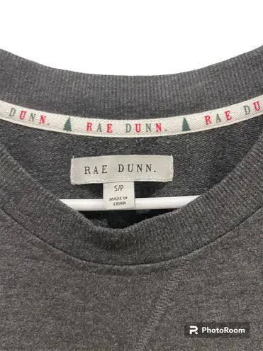 Rae Dunn Grey “ Santa’s Favorite “ Long Sleeve Small