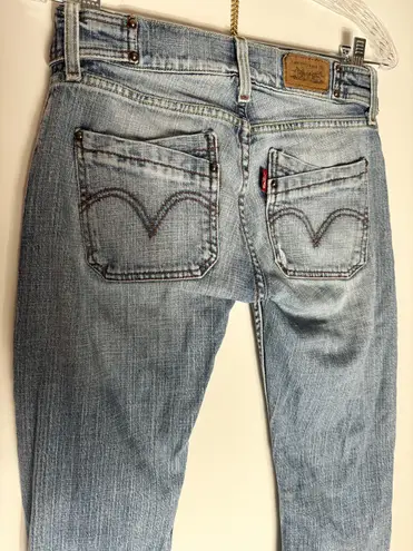 Levi's Vintage Y2K  Jeans Low rise bootcut light Flared size 5M