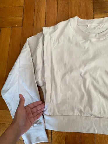 Light Beige Crewneck Sweater Size M Tan Size M