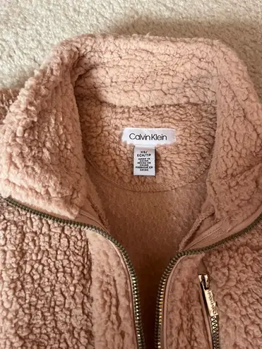 Calvin Klein Fleece Zip Up Vest