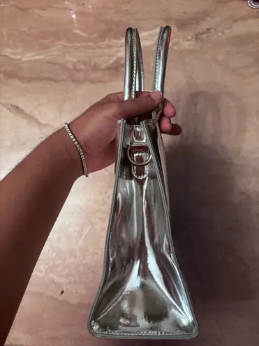 Fashion made me do it Silver and white Fashion Tote Bag