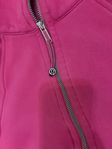 Lululemon Sonic Pink Scuba Half zip