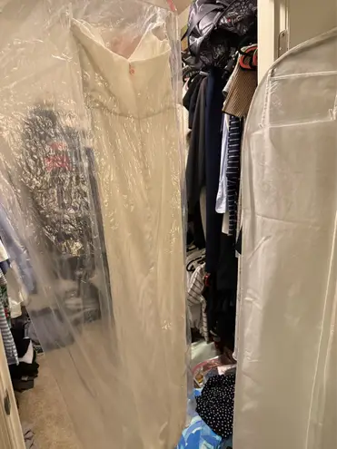 Nookie Emelie Strapless Gown White