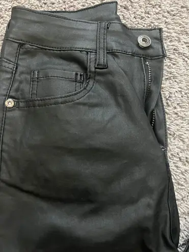 Black Pleather Pants Size XS