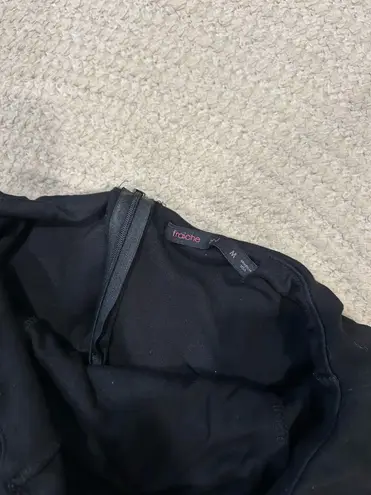 Black strapless jumpsuit (m) Size M