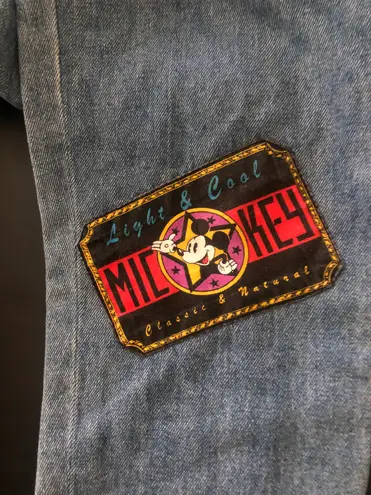 Disney Vintage Mickey Mouse 90s Denim Jeans