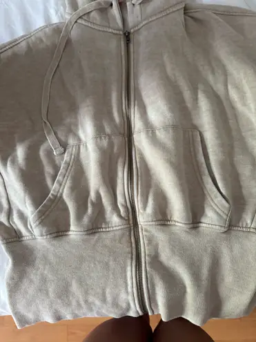 Triple threads zip up Tan thumbnail 2