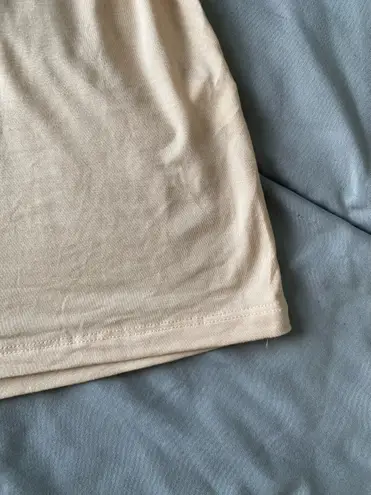 Women Vest Camisole with Built in Shelf Bra Tank Top Comfort Cotton Size M Tan Size M