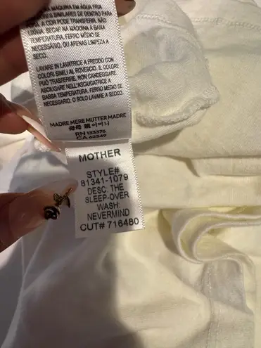 MOTHER Denim MOTHER The Sleep Over Tee Cherrys