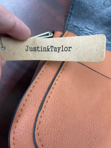 Justin NWT  & Taylor Small Tan Purse