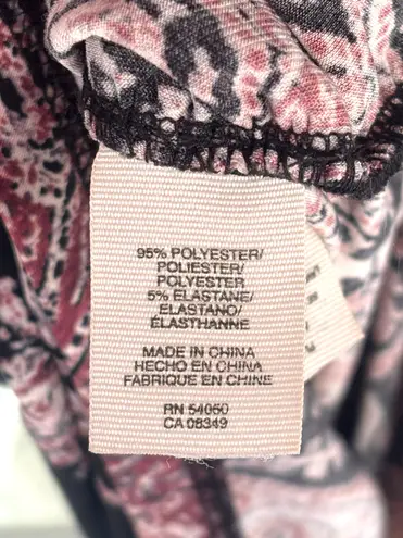 Rachel Roy Women's Small Black Jewel Box Combo Multicolored Bodycon Midi Dress