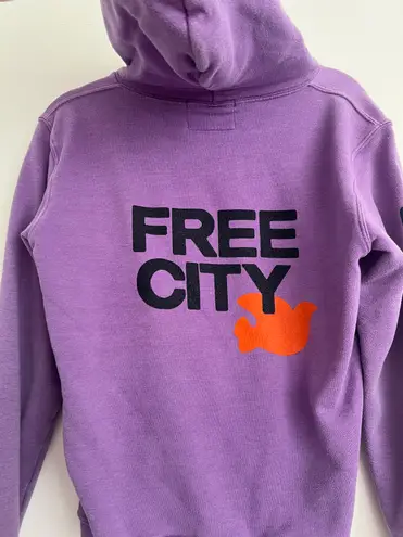 Free City  Women’s Purple Hoodie