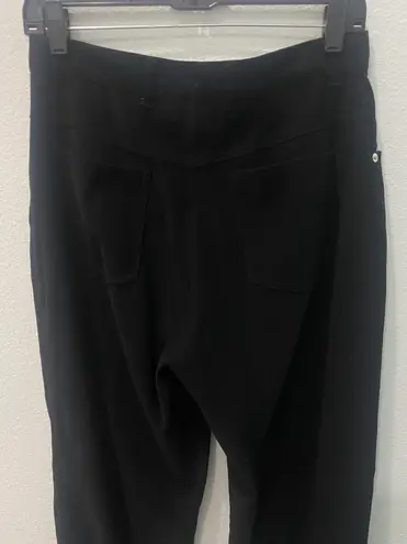 Denim & Co Black Straight Leg Pants Size 12