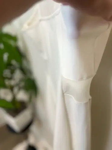 Arden B NWT White sleeveless pull-over mini dress.