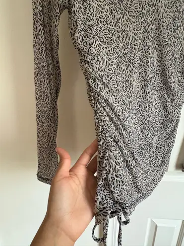 INC International Concepts Animal Print blouse